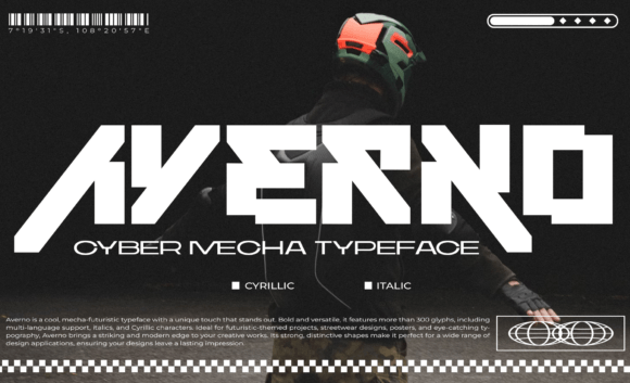 Averno: An Editorial Typeface Built for Bold Design Statements
