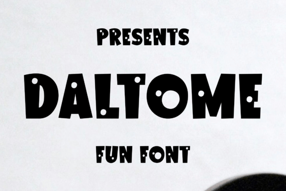 Daltome Font: The Display Typeface That Elevates Your Brand