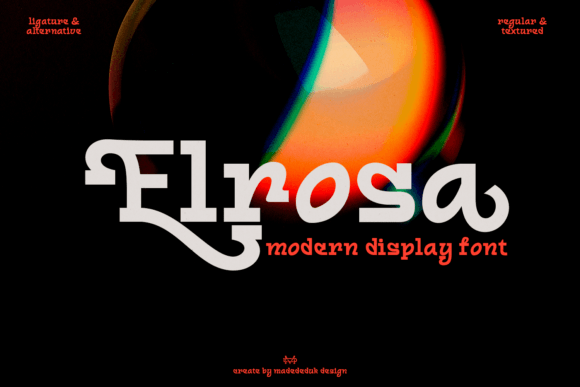 Elrosa: A Font for Clear, Consistent, and Stylish Branding