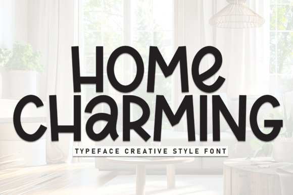 Home Charming: The Perfect Font for Handmade Product Labels & Printables