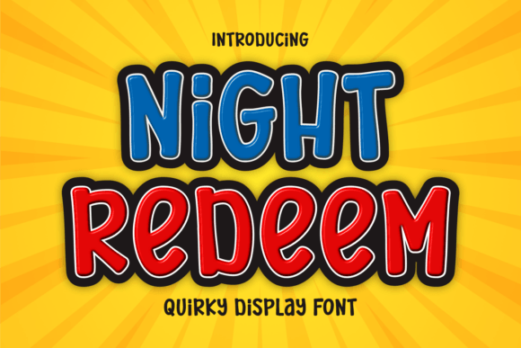 Night Redeem: A Font Designed for Editorial Atmosphere