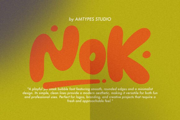 Nok: A Display Font Built for Confidence and Contrast