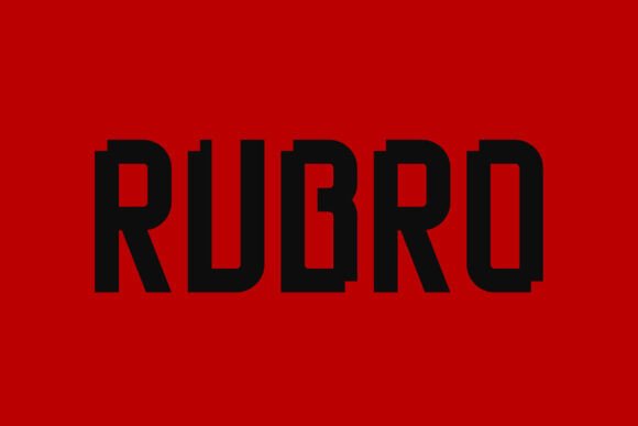 Rubro: The Campaign Font for Bold Digital Messages