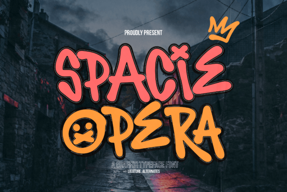 Spacie Opera: A Playful Font for Editorial Joy