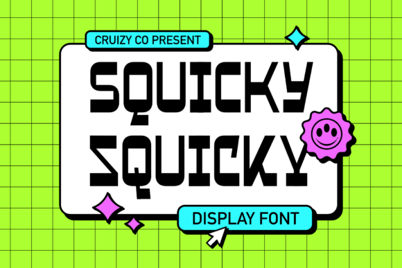 Squicky: A Font That Cuts Through the Digital Noise