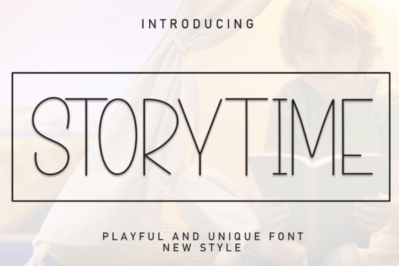 Storytime Font: A Warm and Playful Branding Asset