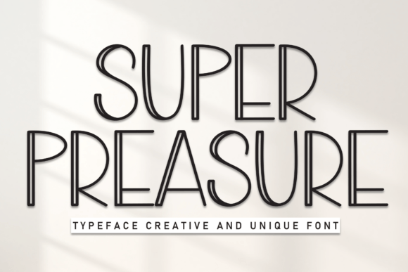 Super Pressure: A Bold Display Font for Digital Headlines