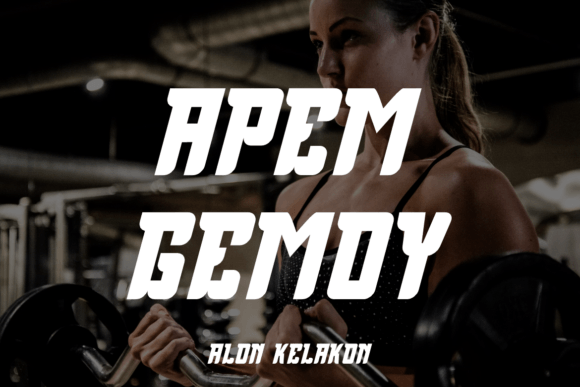 The Apem Gemoy Font: A Marketer's Secret for Standout Campaigns