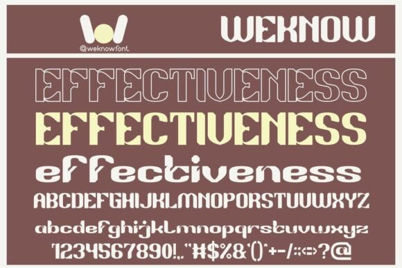The Effectiveness Font for Memorable Digital Design