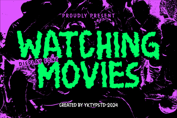 The Watching Movies Font: A Typeface for Editorial Storytelling