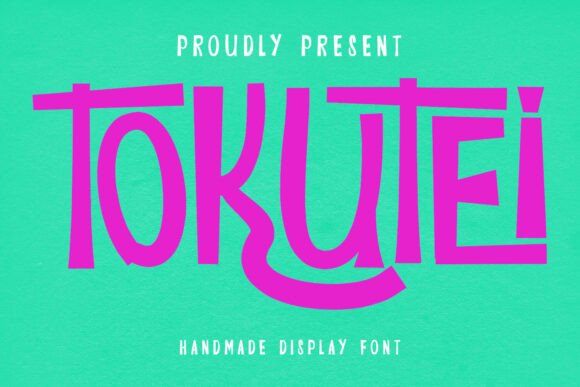 Tokutei: A Bold Display Font for Business Branding